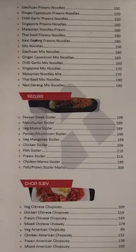 Fujian Express menu 2