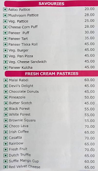 Monginis menu 1