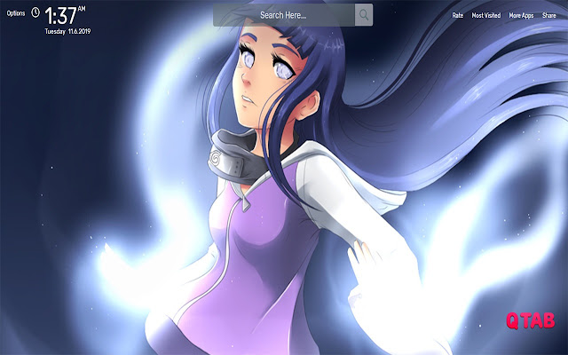 Hinata HYUGA Wallpapers HD Theme