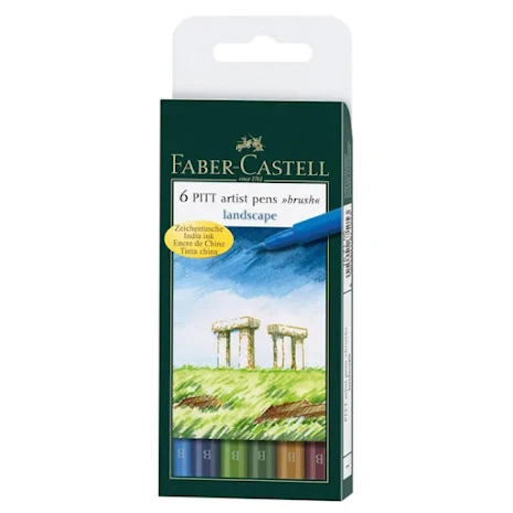 PITT Artist Brush set 6 x Landscape