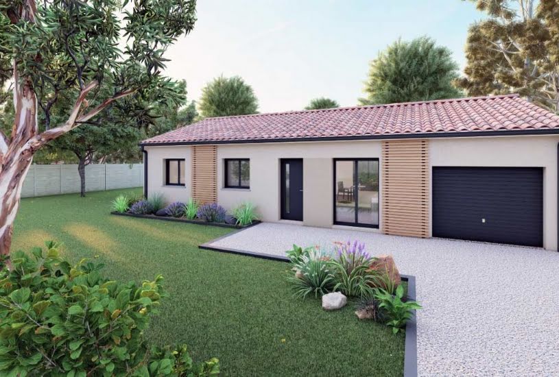  Vente Terrain + Maison - Terrain : 710m² - Maison : 90m² à Saint-Caprais-de-Bordeaux (33880) 