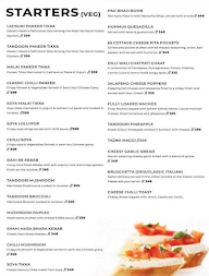 The Blackout Cafe menu 6