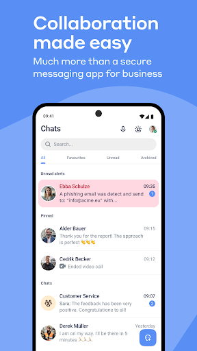 Screenshot Teamwire - Business Messenger