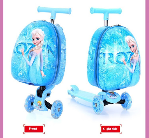 Title 3, Urocza Walizka Trolley dla Dzieci z Motywem Sco...