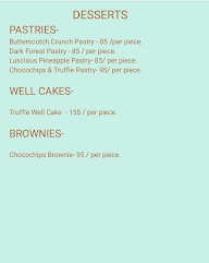 Truffles menu 2