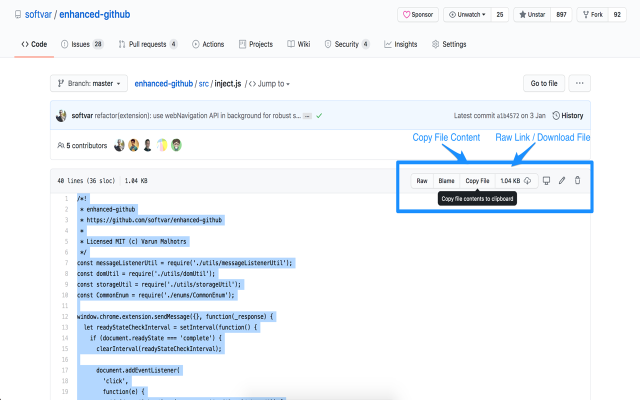 Enhanced GitHub Preview image 4