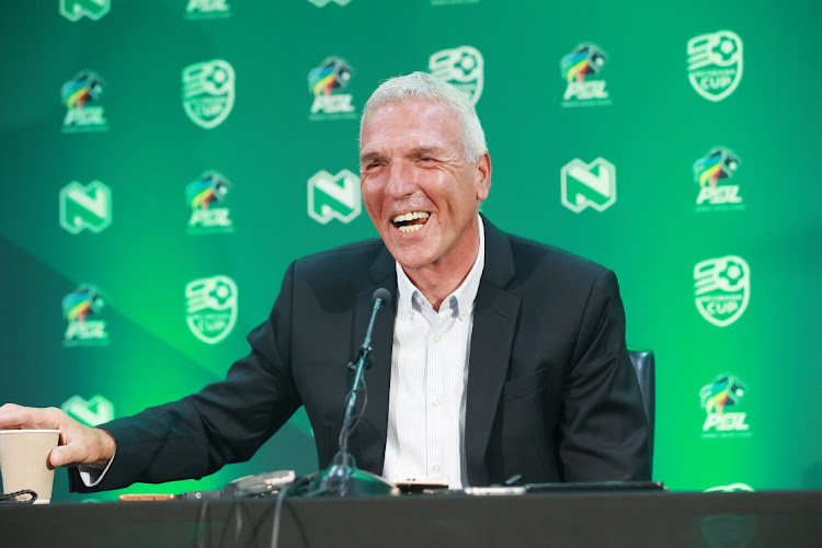 Swallows coach Ernst Middendorp.