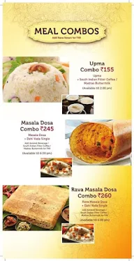 Sagar Ratna menu 1