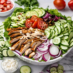 Chicken Shawarma Salad