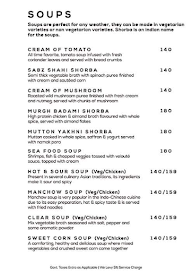 Teritree menu 1