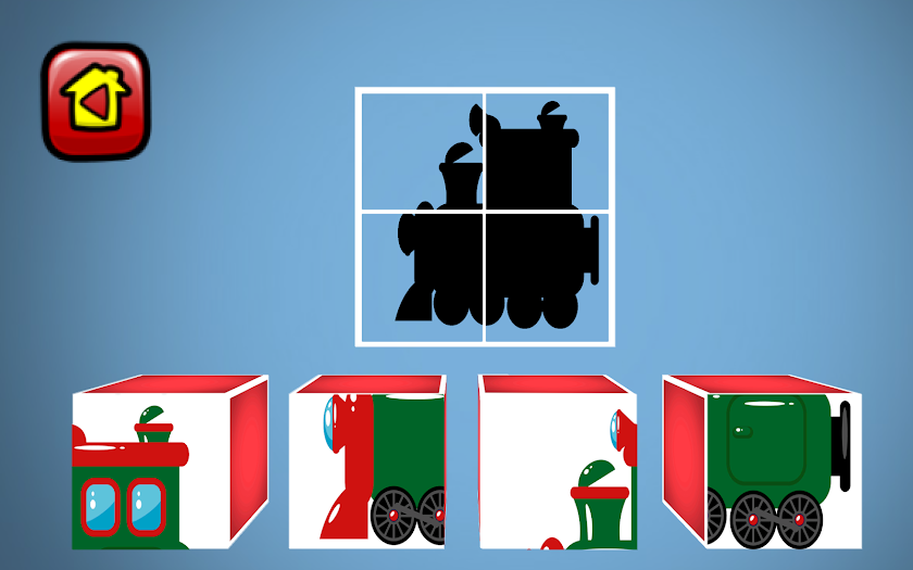 4 PIECE PUZZLE Screen 3