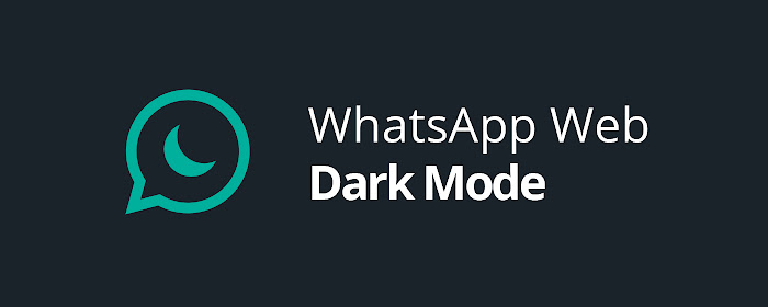 WhatsApp Web Dark Mode marquee promo image