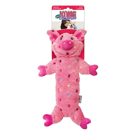 KONG Low Stuff Speckles Pig, large, LWS14E, 4st