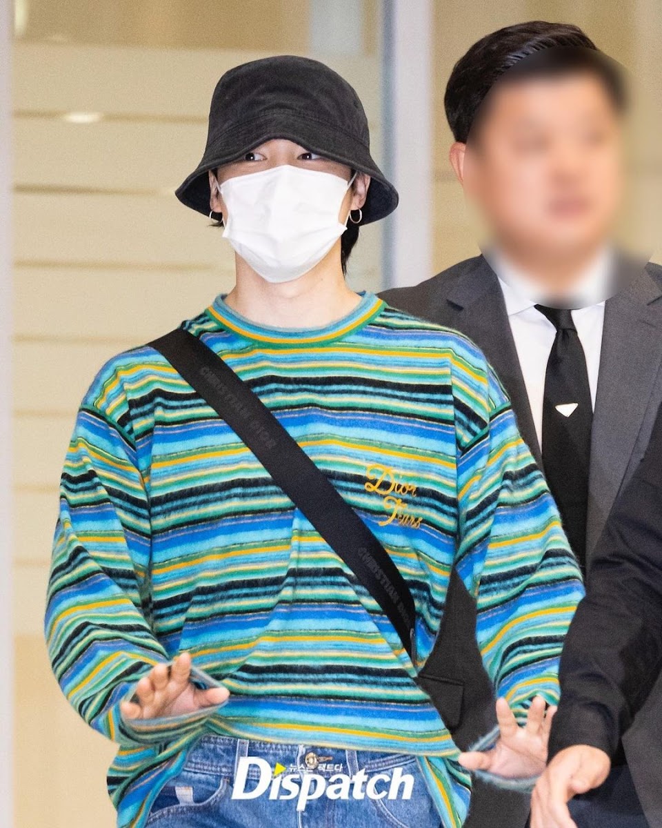 Jimin 190319 airport #BTS Louis - BTS - Prince Jimin