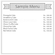 Arora Bakery menu 1