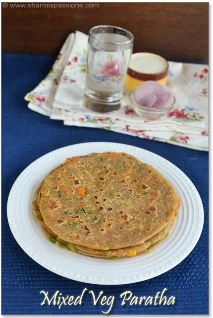 Mixed Veg Paratha