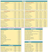 Pats N Fries menu 1