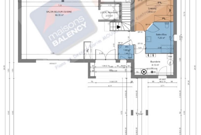  Vente Terrain + Maison - Terrain : 630m² - Maison : 200m² à Écuelles (77250) 