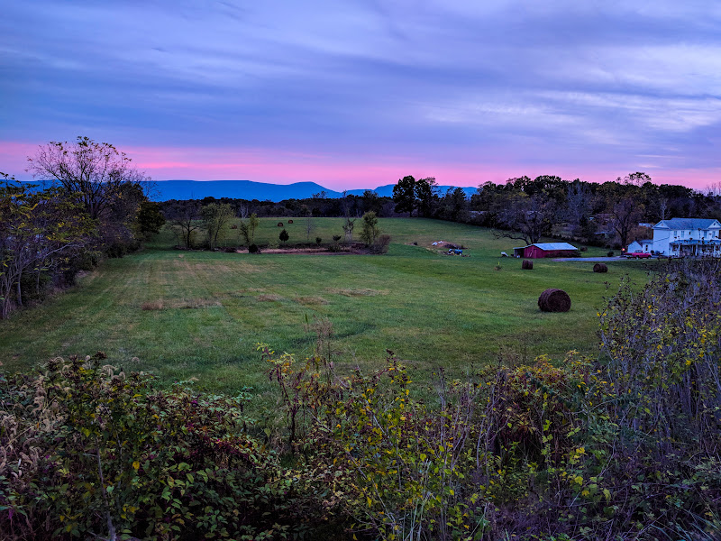 Sunset from Ridge Runner Farms