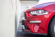 With no front parking sensors it's often difficult to judge how much space there is between the Mustang's nose and potentially damaging obstacles. 