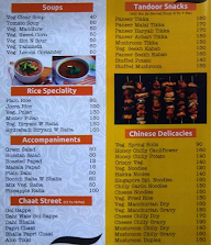 Guru Nanak Restaurant menu 1