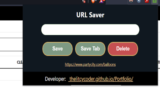 URL Saver