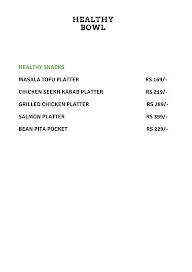 Healthy Bowl menu 5