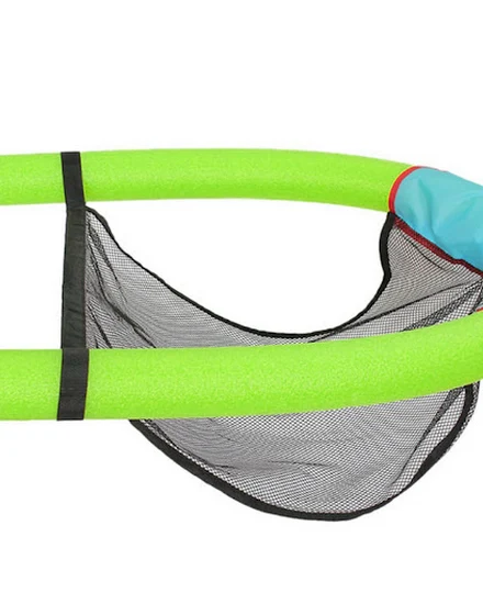 Foldable Floating Water Hammock Float Lounger Inflatable ... - 1