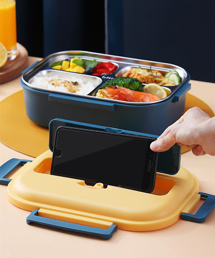 Title 9, 304 Stainless Steel Plug-in Car Lunch Box, Ther...