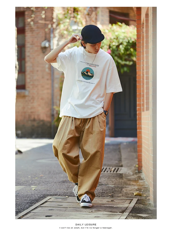 Hip-hop original fashion brand ins loose t-shirt