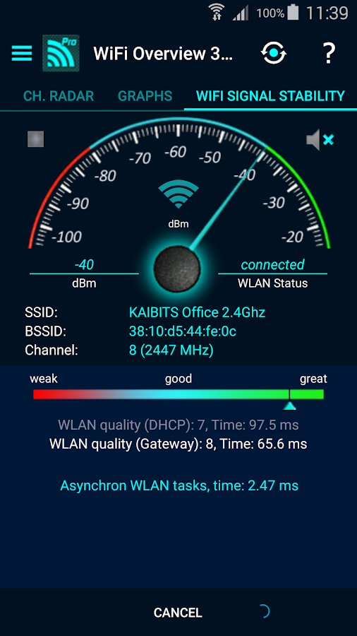    WiFi Overview 360 Pro- screenshot  