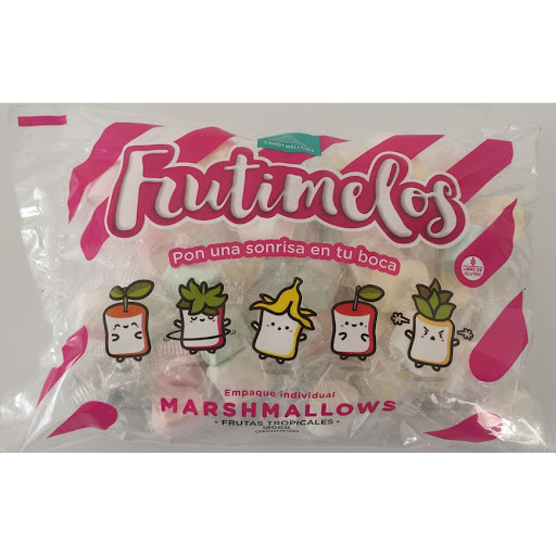 Marshmallows Frutimelos Frutas Tropicales 180Gr   