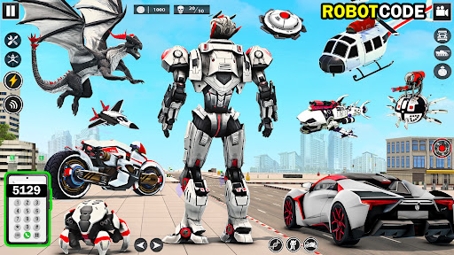 Screenshot Dragon Robot Car Transform