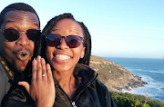 Sanda Shandu and his wife Lunga shared snaps from their nuptials.