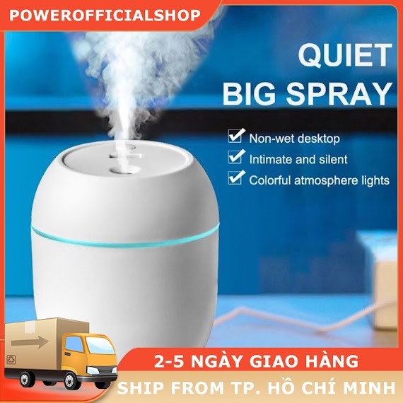 Máy Xông Tinh Dầu Mini Máy Tạo Ẩm Không Khí Tự Động 250Ml Usb Máy Khuếch Tán Tinh Dầu Di Động 2 Nút Tự Động Tắt Với Đèn