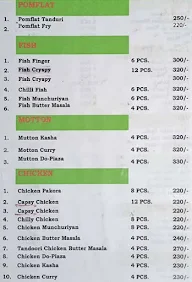 Model Bar Cum Restaurant menu 2