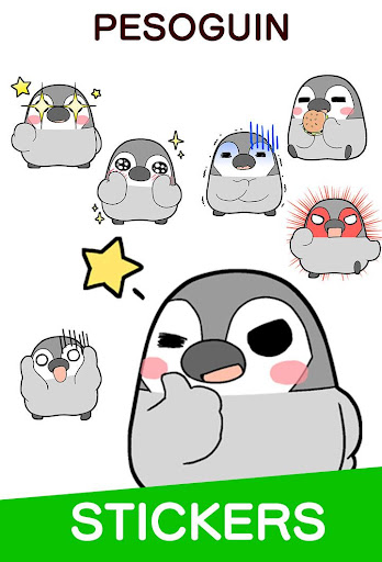 Pesoguin Stickers Free