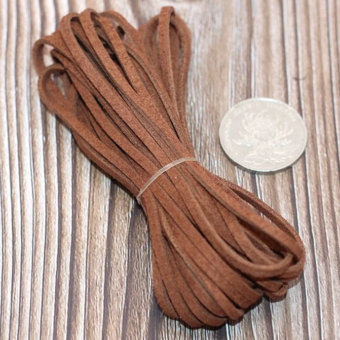 3MM DIY Armband Halskette Wildlederband Basteln Sie einzigartige Schmuckstücke mit diesem flexiblen und langlebigen Band Einfache Anwendung