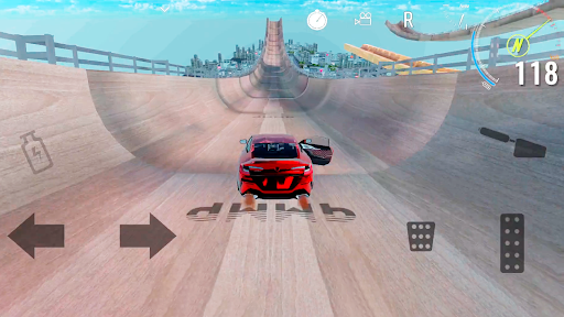 Screenshot Mega Ramp - Car Crashing Stunt