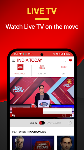 Screenshot India Today - English News