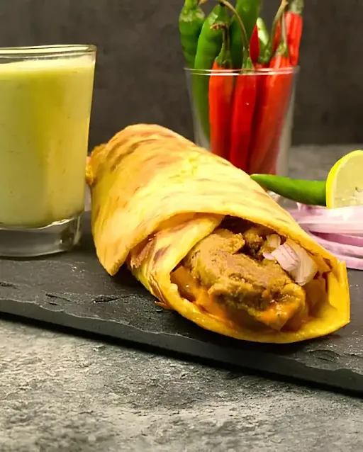 Veg Galouti Kebab Roll