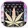 Thème de clavier Galaxy Weed icon