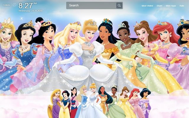 Disney Wallpapers Theme New Tab