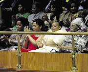 President Jacob Zuma's wives, from left, Bongi Ngema Zuma, Thobeka Madiba Zuma, Nompumelelo Ntuli Zuma and Sizakele 'MaKhumalo' Zuma,  File photo 