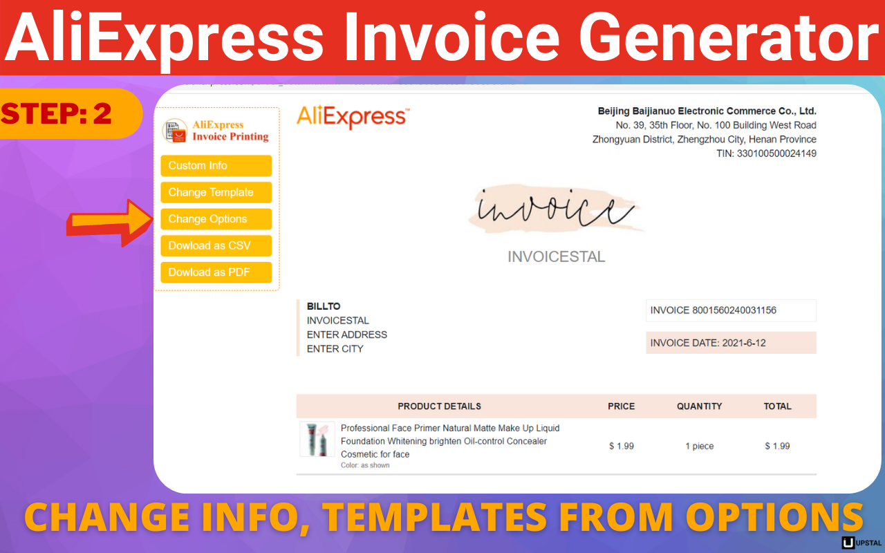 AliExpress Invoice Generator - AliInvoice™️ Preview image 5