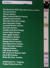 Wow Naturals menu 2