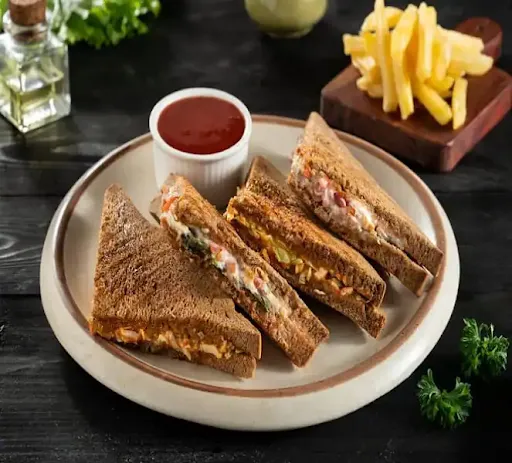 Veg Club Sandwich