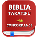 Cover Image of 下载 Swahili Bible Biblia Takatifu & KJV Concordance 1.0.9 APK