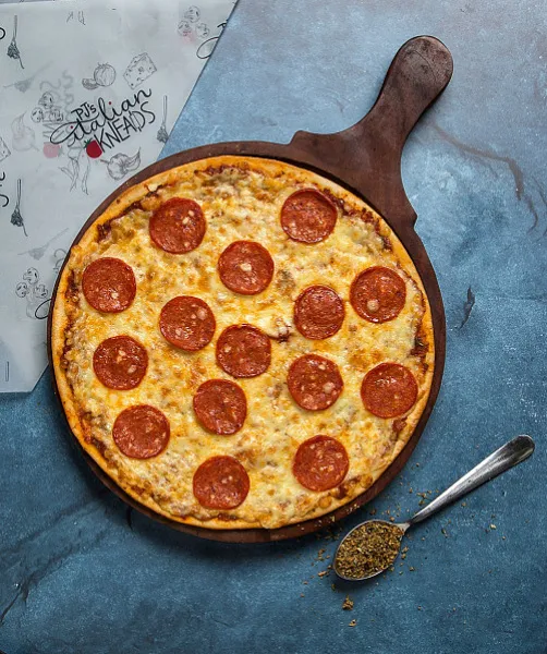 Peppy Pepperoni Pizza (Thin Crust 12'')