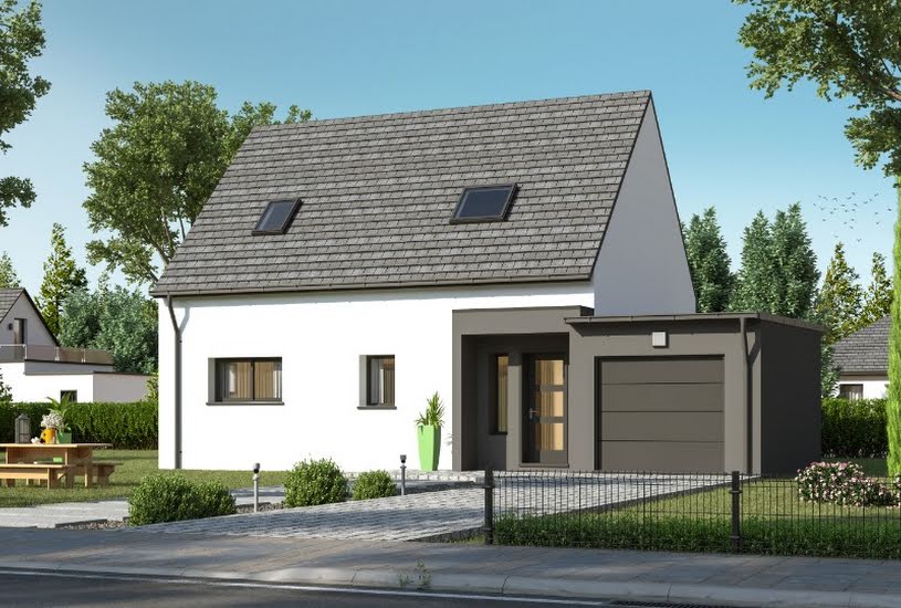  Vente Terrain + Maison - Terrain : 600m² - Maison : 95m² à Châteaulin (29150) 